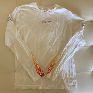 Young Money Lil Weezyana Fest Flame Long Sleeve
